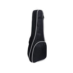 Mochila em tecido Oxford acolchoado de algodão, Especificações:, Para guitarra de 38 polegadas, Para ukulele de 21 polegadas, Para ukulele de 23 polegadas