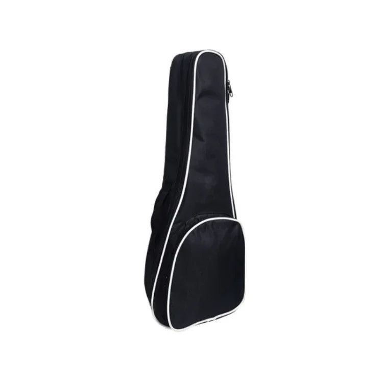 Mochila em tecido Oxford acolchoado de algodão, Especificações:, Para guitarra de 38 polegadas, Para ukulele de 21 polegadas, Para ukulele de 23 polegadas