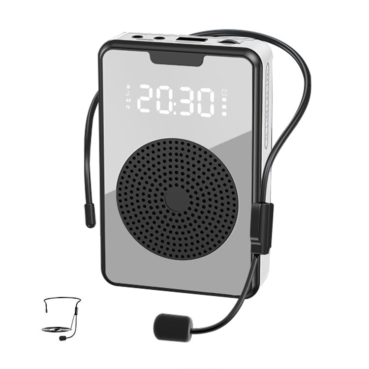ZXL-H3 Amplificador Microfone de Ensino Portátil com Exibição de Tempo, Especificação:, H3 Com Fios (Preto), H3 Com Fios (Branco), H3 Com Fios (Ouro Rosa), H3 Sem Fios (Preto), H3 Sem Fios (Branco), H3 Sem Fios (Ouro Rosa)