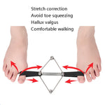 Corrector de Dedos Exercitador de Hallux Alongador de Tensão