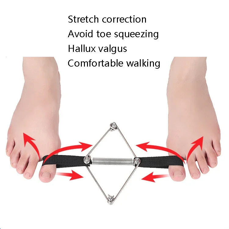 Corrector de Dedos Exercitador de Hallux Alongador de Tensão