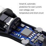 Dual Ports Fast Charge Car Charger, QIAKEY BK913, QIAKEY BK918, QIAKEY BK919, QIAKEY BK928