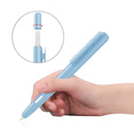 Estojo Automático Retrátil para Caneta Stylus com Duplo Clique Para Apple Pencil 2, Cinzento, Branco Pérola, Rosa, Verde Militar, Cinzento Espaço Profundo, Azul, Verde Grama, Roxo
