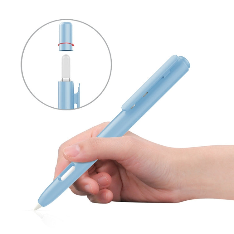 Estojo Automático Retrátil para Caneta Stylus com Duplo Clique Para Apple Pencil 2, Cinzento, Branco Pérola, Rosa, Verde Militar, Cinzento Espaço Profundo, Azul, Verde Grama, Roxo