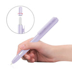 Estojo Automático Retrátil para Caneta Stylus com Duplo Clique Para Apple Pencil 2, Cinzento, Branco Pérola, Rosa, Verde Militar, Cinzento Espaço Profundo, Azul, Verde Grama, Roxo