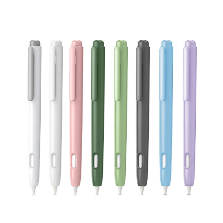 Estojo Automático Retrátil para Caneta Stylus com Duplo Clique Para Apple Pencil 2, Cinzento, Branco Pérola, Rosa, Verde Militar, Cinzento Espaço Profundo, Azul, Verde Grama, Roxo