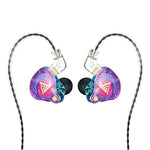 QKZ AK6 PRO Auriculares Intra-auriculares com Fio HiFi Subwoofer com Microfone, Colorido, Preto, Branco, Verde