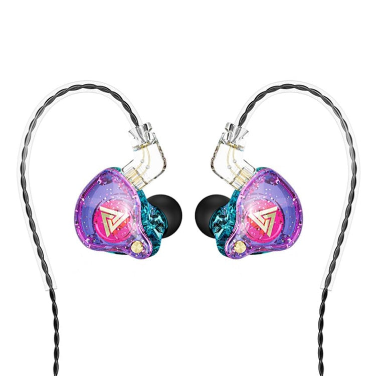 QKZ AK6 PRO Auriculares Intra-auriculares com Fio HiFi Subwoofer com Microfone, Colorido, Preto, Branco, Verde