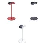 Suporte de Mesa em Metal para Auscultadores, Vermelho, Preto, Prateado