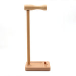 Suporte de Mesa para Auscultadores em Madeira Maciça AM-EJZJ001, Estilo:, B, C, D, E, F