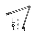 Suporte de Secretária para Microfone com Braço Cantilever e Suporte Giratório de 360 Graus, GAZ-40P W, GAZ-40P B, GAZ-40 W, GAZ-40 B