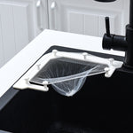 VIB-888 Suporte de Drenagem em Rede Triangular para Pia de Cozinha, Azul, Cinzento, Branco, Verde Escuro