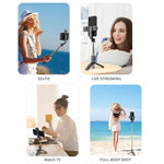 Mini Bastão Selfie Integrado Multifuncional Bluetooth, Especificação:, Q11S 76cm com Luz de Preenchimento, Q10S 70cm com Luz de Preenchimento, Q11 74CM sem Luz de Preenchimento, Q10 68CM sem Luz de Preenchimento
