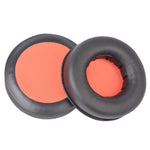 2 PCS Almofadas de Espuma para Auscultadores para Razer Kraken 7.1 V1 Pro, Preto+Rede Preta, Preto+Rede Laranja, Preto Flanela, Preto+Rede Azul, Preto+Rede Verde