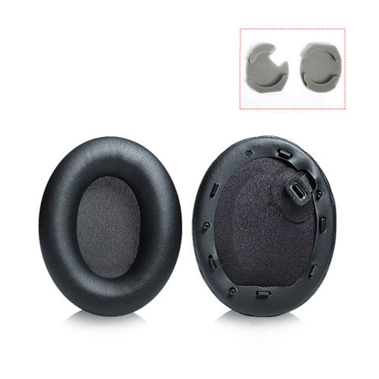 2 PCS Almofadas de Couro para Auscultadores Sony 1000XM4, Preto com Fecho, Champanhe com Fecho, Preto Pele Proteica Sem Fecho, Preto Pele de Cordeiro Sem Fecho, Champanhe Pele de Cordeiro Sem Fecho