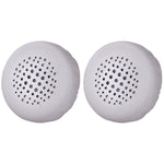 2 PCS Almofadas Honeycomb para Auscultadores Jabra Evolve 20se / 30II / 40 / 65+ / 75+, Preto, Cinzento