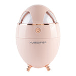 Y18 Mini USB Bedroom Spray Bright Night Lamp Humidifier, White, Pink, Black, Deep Wood Grain, Light Wooden Grain