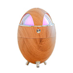 Y18 Mini USB Bedroom Spray Bright Night Lamp Humidifier, White, Pink, Black, Deep Wood Grain, Light Wooden Grain