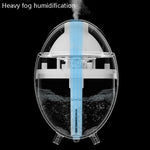 Y18 Mini USB Bedroom Spray Bright Night Lamp Humidifier, White, Pink, Black, Deep Wood Grain, Light Wooden Grain