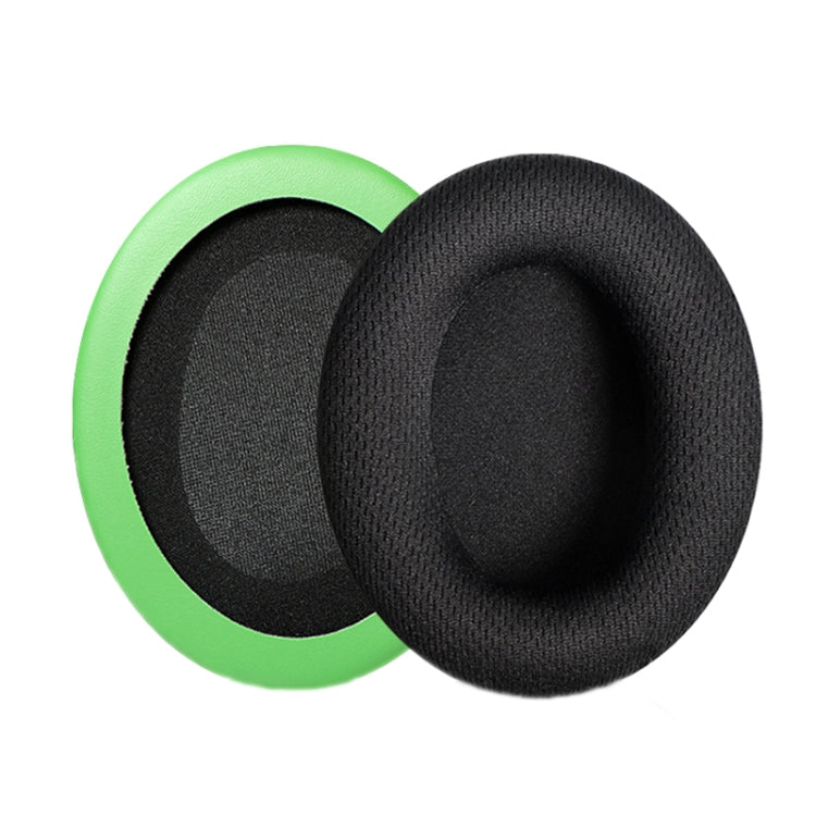 2pcs Headset Earmuffs For Kingston HyperX, Black Mesh, Black Mesh+Green, Black Protein Skin, Black Velvet, Black+Red Velvet, Black+Blue Protein Skin, Black+Green Protein Skin, White+Rose Red, Black Splicing, Black Ice Silk, Black Ice-skinned           ...