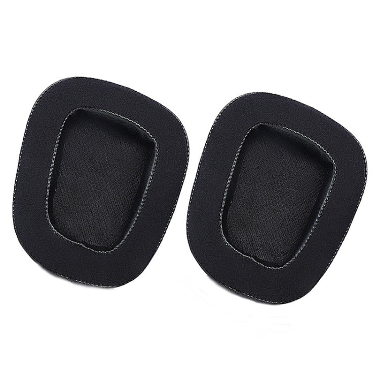 2 PCS Almofadas de Espuma para Auscultadores Logitech G633 / G933, Gel Preto