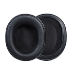 2 PCS Almofadas de Pele Proteica para Auscultadores Audio-Technica ATH-WS660BT, Preto, Preto+Vermelho, Cinzento+Azul