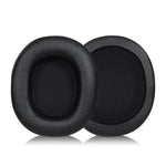 2 PCS Almofadas de Pele Proteica para Auscultadores Audio-Technica ATH-SR30BT, Pele Proteica Preta