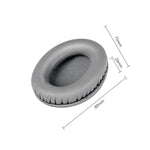 2 PCS Almofadas de Pele Proteica para Auscultadores Audio-Technica ATH-SR30BT, Pele Proteica Preta