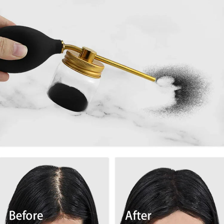 Aplicador de Spray de Fibras para Construção de Cabelo Ferramenta de Bomba de Pulverização de Cabelo