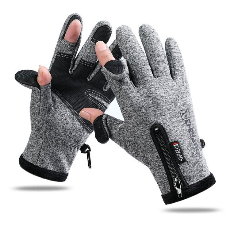 Luvas Quentes para Desporto ao Ar Livre, Sem Dedos, para Ciclismo e Pesca, Compatíveis com Ecrã Tátil, M, L, XL, XXL
