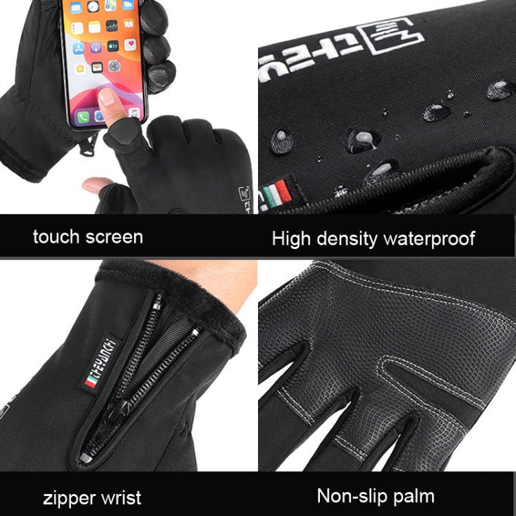 Luvas Quentes para Desporto ao Ar Livre, Sem Dedos, para Ciclismo e Pesca, Compatíveis com Ecrã Tátil, M, L, XL, XXL