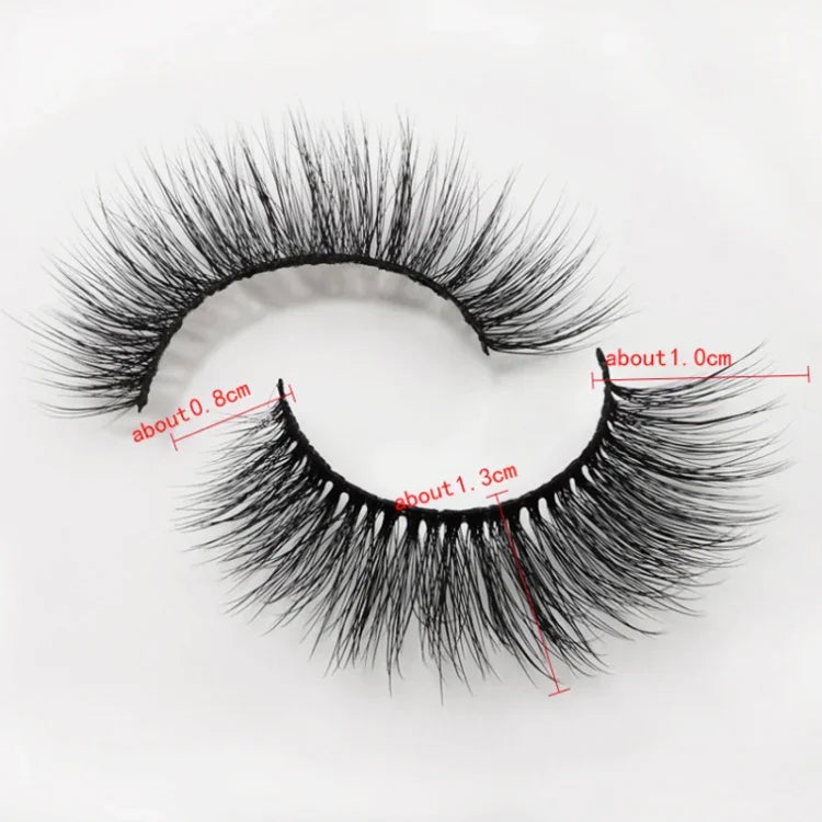 ShidiShangpin 3D Mink False Eyelashes Natural Three-Dimensional 7 Pairs Of Eyelashes Set, Monday, Tuesday, Wednesday, Thursday, Friday, Saturday, Sunday, Mixed Pack
