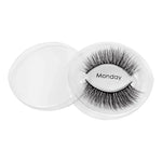 ShidiShangpin 3D Mink False Eyelashes Natural Three-Dimensional 7 Pairs Of Eyelashes Set, Monday, Tuesday, Wednesday, Thursday, Friday, Saturday, Sunday, Mixed Pack