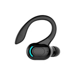 Auricular Desportivo Estéreo Sem Fios Bluetooth 5.1 F8, Auricular Único (Preto), Auricular Único (Branco), Auricular Único (Preto+Vermelho), Auricular Único (Preto+Azul), Auricular Único (Preto+Verde)