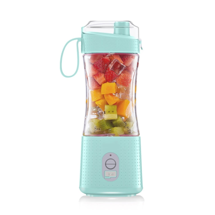 Copo de Sumos Elétrico com 6 Lâminas para Frutas, Preto, Branco, Amarelo, Roxo, Verde, Azul, Azul Escuro, Vermelho Rosa