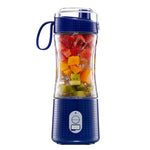 Copo de Sumos Elétrico com 6 Lâminas para Frutas, Preto, Branco, Amarelo, Roxo, Verde, Azul, Azul Escuro, Vermelho Rosa