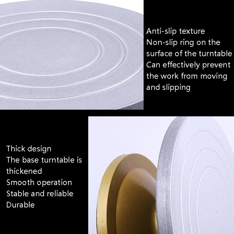 ZP3001 Thickening Sculpture Turntable Model, Size:, 22.5cm