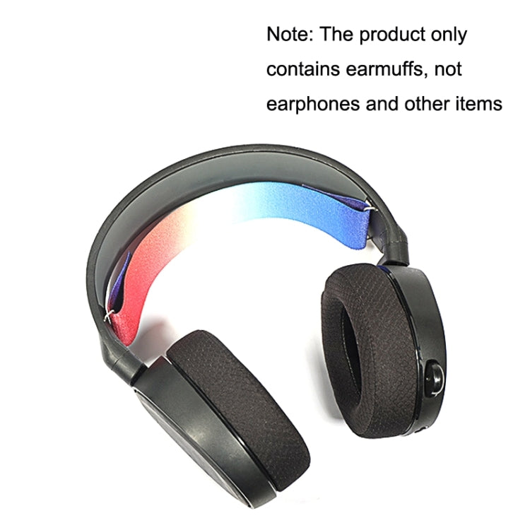 2pcs Almofadas de Espuma para Auscultadores Steelseries Arctis Pro / Arctis 3 / 5 / 7 (Couro Cinzento Preto), TBD0601869701B, TBD0601869701C, TBD0601869701D, TBD0601869701E, TBD0601869701F, TBD0601869701G, TBD0601869701H, TBD0601869701J, TBD0601869701A