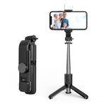 Bastão Selfie Bluetooth CYKE L11S com Luz de Beleza e Tripé para Transmissão em Direto, L11S