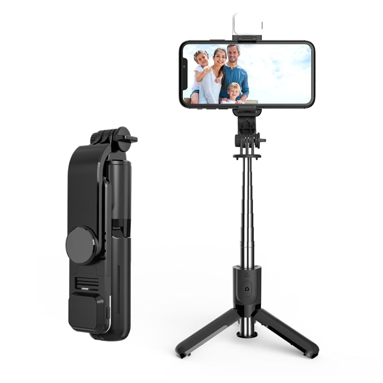Bastão Selfie Bluetooth CYKE L11S com Luz de Beleza e Tripé para Transmissão em Direto, L11S