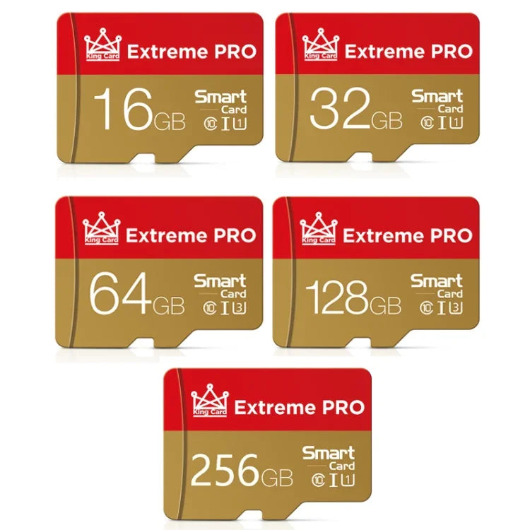 Cartão de Memória para Monitorização de Câmara de Telemóvel King Card RY032G518, 16GB, 32GB, 64GB, 128GB