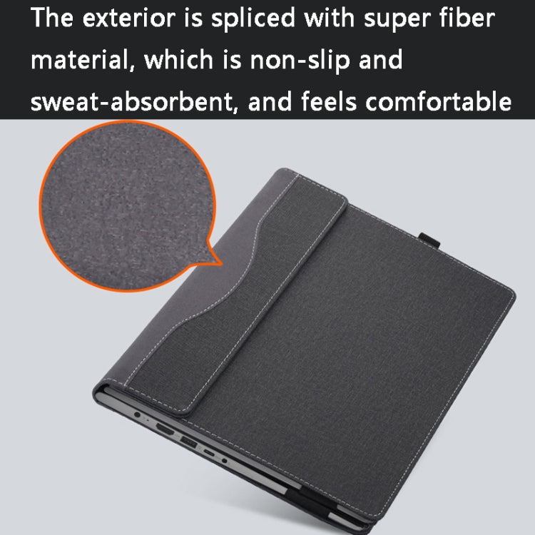 Capa para Portátil em Pele PU, Para HP Spectre X360 13-AW 13,3, Para HP Spectre X360 15-EB 15,6