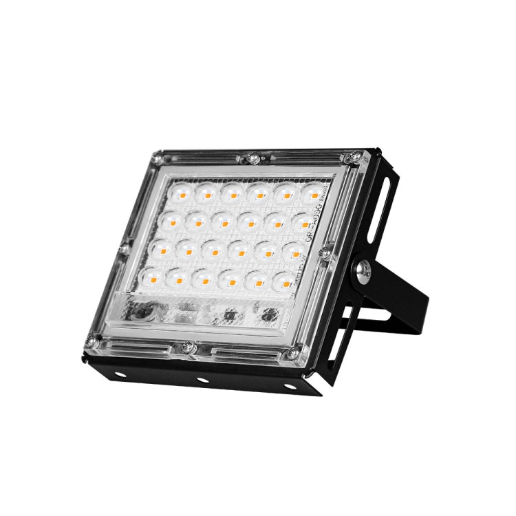 Luz de Crescimento de Plantas LED à Prova de Água com Espectroscopia Completa, Acesso de Três Fios 24 Contas 25W