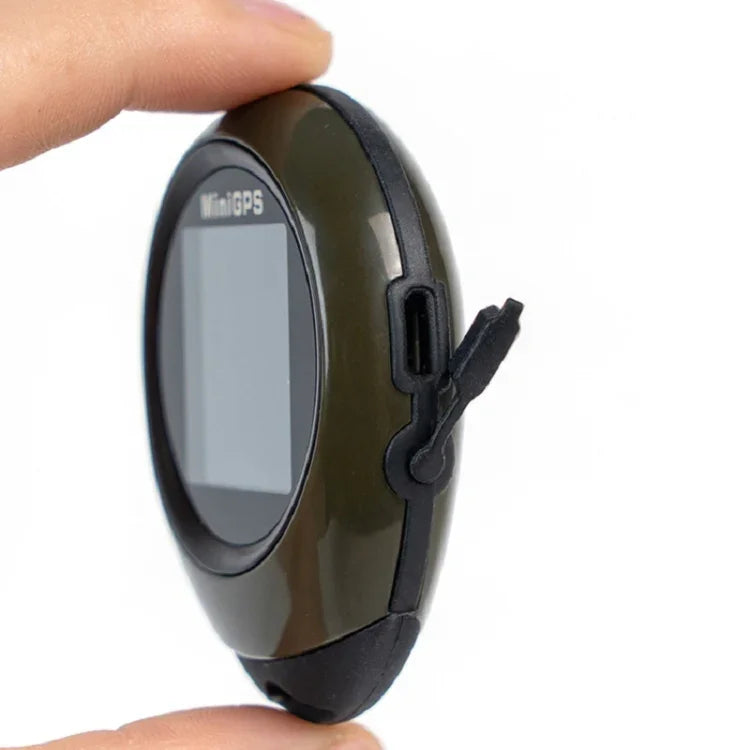Localizador GPS Mini com Bússola para Escalada ao Ar Livre, KH-12