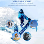 Localizador GPS Mini com Bússola para Escalada ao Ar Livre, KH-12