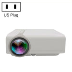 Projetor LED Pequeno HD 1080P YG530 para Casa, Ficha EUA, Ficha UE, Ficha Reino Unido, Ficha AU