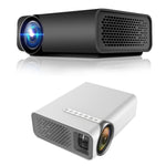 Projetor LED Pequeno HD 1080P YG530 para Casa, Ficha EUA, Ficha UE, Ficha Reino Unido, Ficha AU