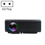 Projetor LED Pequeno HD 1080P YG530 para Casa, Ficha EUA, Ficha UE, Ficha Reino Unido, Ficha AU