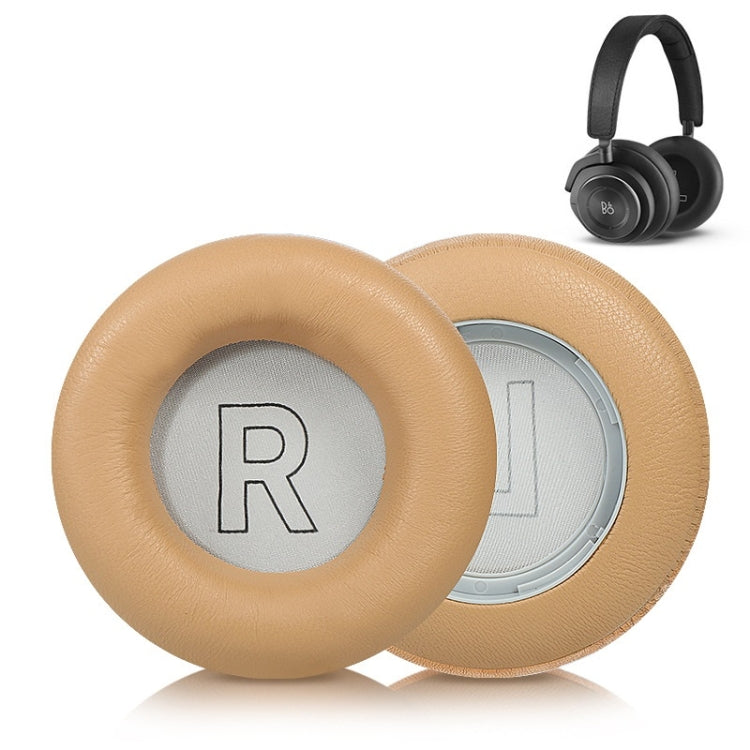 2pcs Almofadas de Espuma em Pele Genuína para B&O BeoPlay H7 / H9 / H9i, H7 / H9 / H9i (Preto), H7 / H9 / H9i (Damasco)
