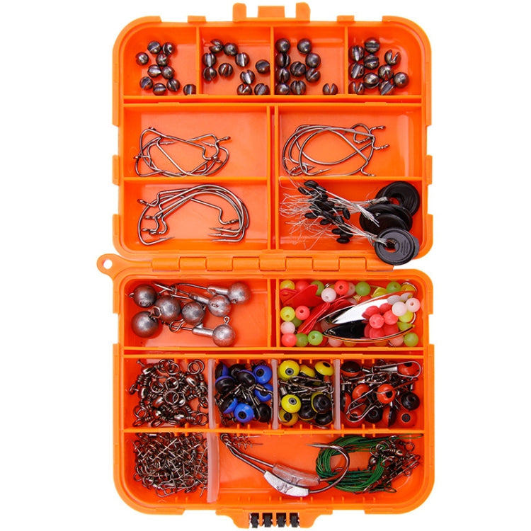 Conjunto de Acessórios para Anzol de Lula de Estrada 213 PCS / Conjunto, 213 PCS / Conjunto (Laranja), 213 PCS / Conjunto (Preto)